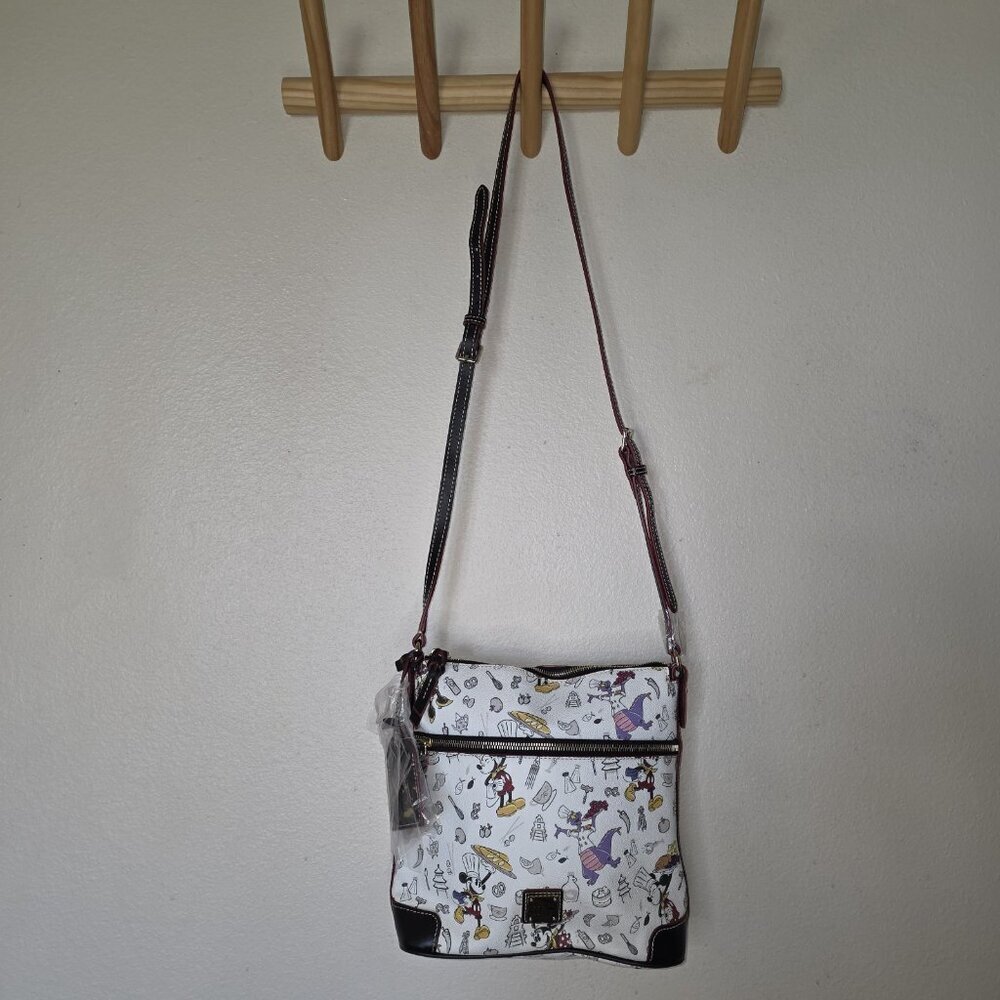Disney Dooney & Bourke 2018 Epcot Food & Wine Crossbody Bag NWT Mickey Figment - Picture 11 of 16
